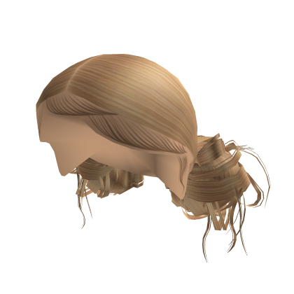 Low Double Buns Blonde Roblox