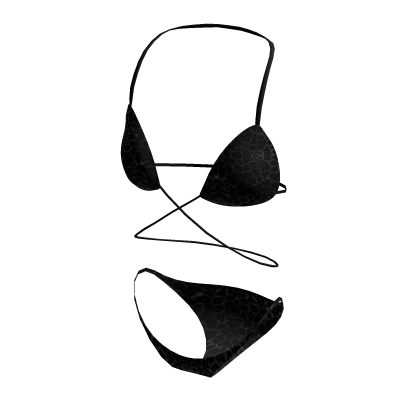 Black Leopard Bikini Roblox Item Rolimon S