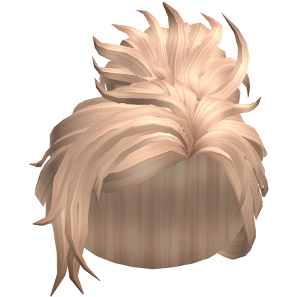 Blonde Parted Messy Bun Roblox Item Rolimon S