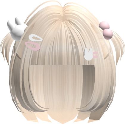 Cute Short Bunny Bobble Pigtails In Blonde Roblox