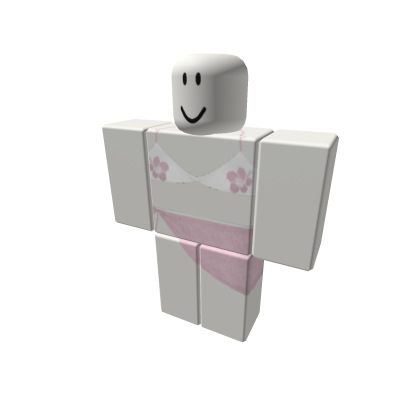 Pink Floral Bikini W Costal Pink Sarong Roblox