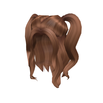 Brunette Half Up Ponytails Roblox