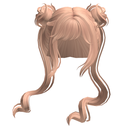 Twirly Girly Windy Pigtails Blonde Roblox