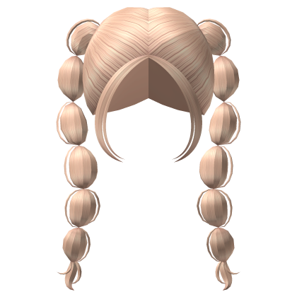 Y K High Bubble Pigtails In Blonde Roblox
