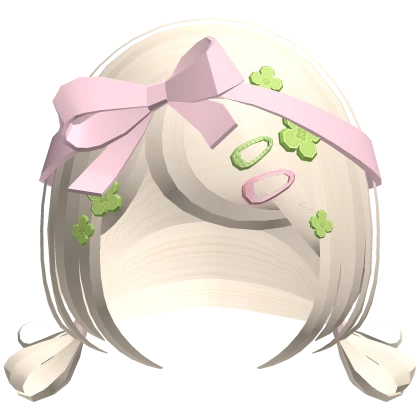 Kawaii Clover Igari Ash Platinum Blonde Pigtails Roblox Item Rolimon S