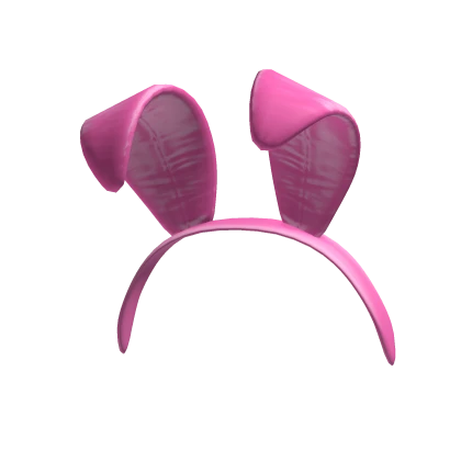 Y K Bunny Ears Headband In Hot Pink Roblox Item Rolimon S
