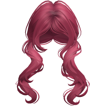 Igari Cute Girly Pigtails In Hot Pink Roblox