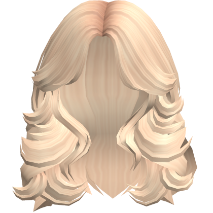 Messy Short Fluffy Emo Wolf Cut In Blonde Roblox