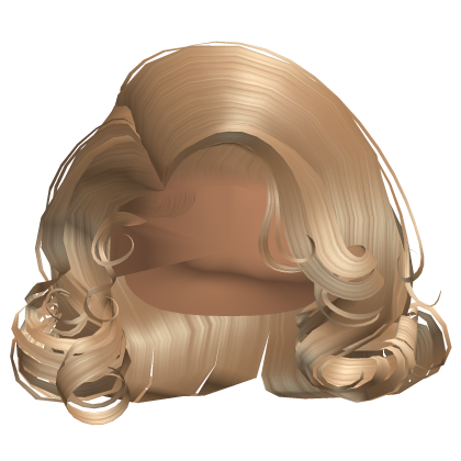 Blonde Wispy Curled Bob Roblox