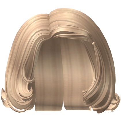 60s Swirly Flipped Bob Blonde Roblox