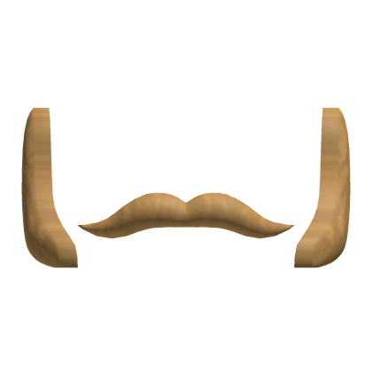 Blonde Sideburn W Mustache Roblox