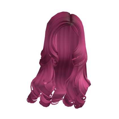 Secret Fashion Angel Wavy Hair In Hot Pink Roblox