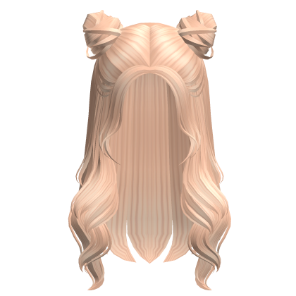 Preppy Half Up Buns Blonde Roblox