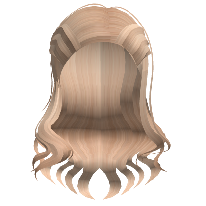 Glinda S Wicked Blonde Pulled Wavy Hair Roblox