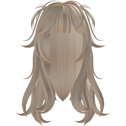 Blonde Messy Fluffy Hair Roblox Item Rolimon S