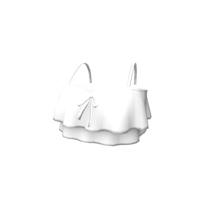 Chibi Doll Bikini Top White Roblox