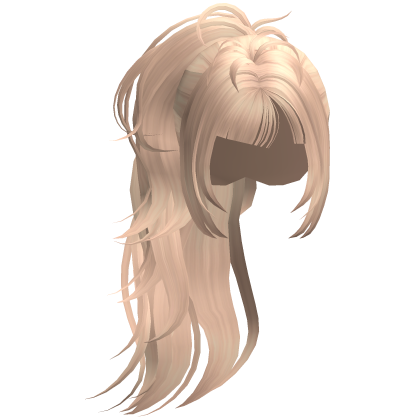 Gyaru Oversized Side Ponytail Blonde Roblox