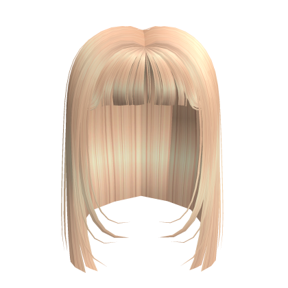 Blonde Straight Hair Roblox