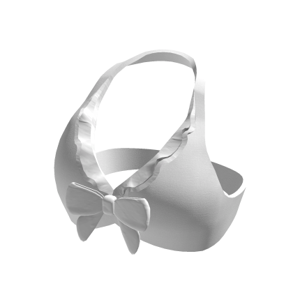 Cute Doll Bikini Top White Roblox