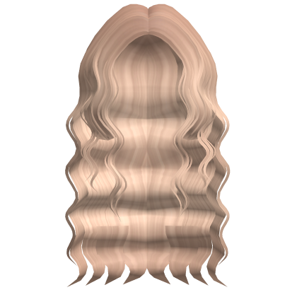Really Wavy Hair Blonde Roblox