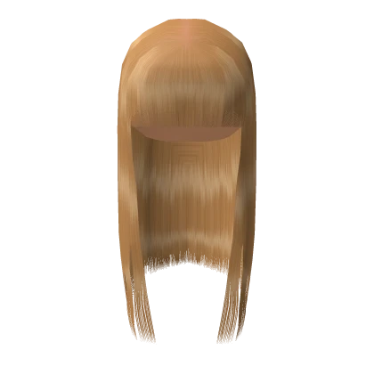 Honey Blonde Buss Down With Chinese Bang Roblox Item Rolimon S