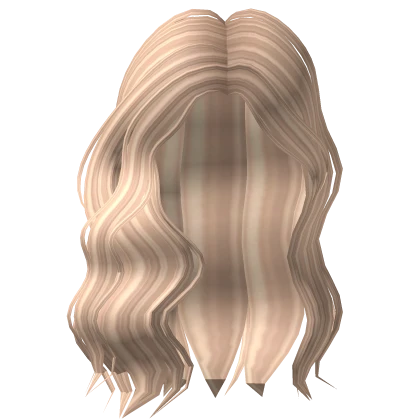 Voluminous Wavy Hair In Blonde Roblox Item Rolimon S