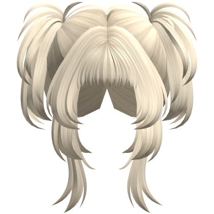 Wispy Messy Princess Layered Bangs In Light Blonde Roblox