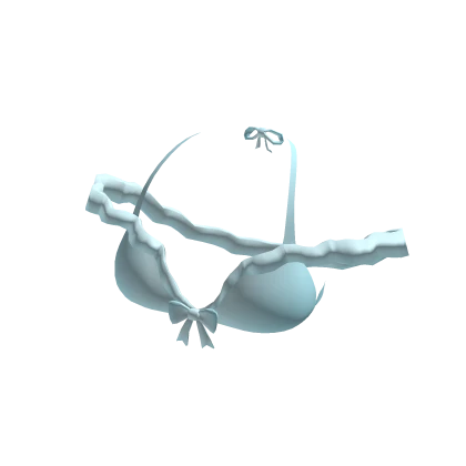 Bikini Ruffled Top Blue Roblox Item Rolimon S