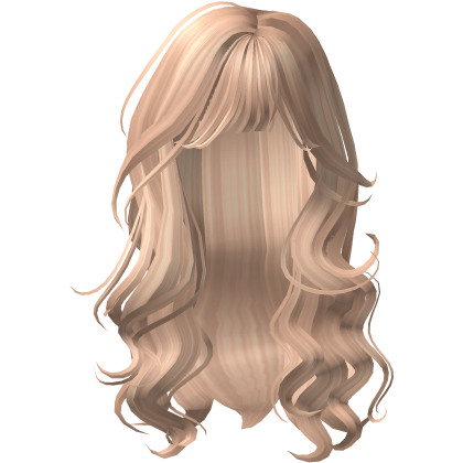 Anime Messy Wavy Swirls Blonde Roblox