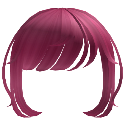 Delightful Bangs In Hot Pink Roblox