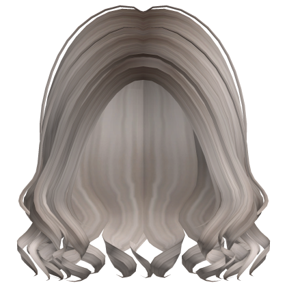 Short Curly Party Girl Hair Ash Blonde Roblox