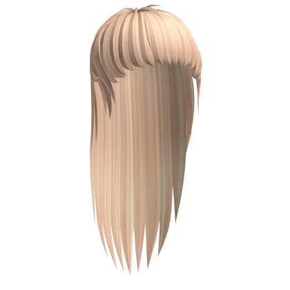 Long Misfit Mullet In Blonde Roblox