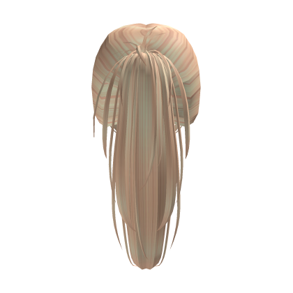 Perfect Ponytail W Bangs In Blonde Roblox