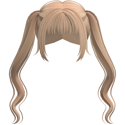 Cute Curled Pigtails Anime Blonde Roblox Item Rolimon S