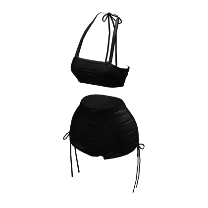 Black Cute Summer Beach Bikini Swimsuit Roblox