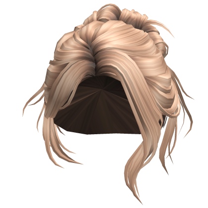 Loose Messy Updo Sandy Blonde Roblox