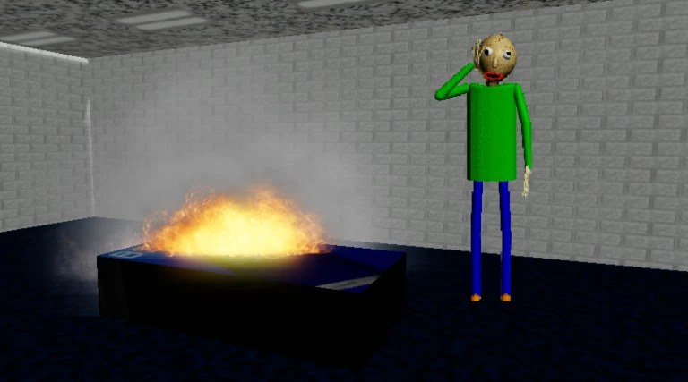 Update Baldi S Basics Play As Baldi Roblox