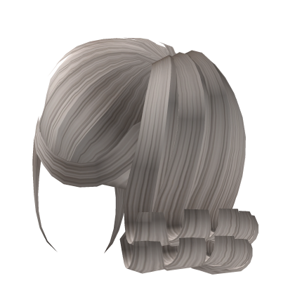 Fluffy Y K Curly Short Popular Ponytail Ash Blonde Roblox