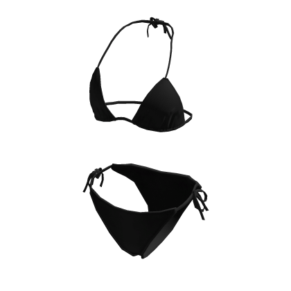 Roupa De Banho Bikini Preta Roblox