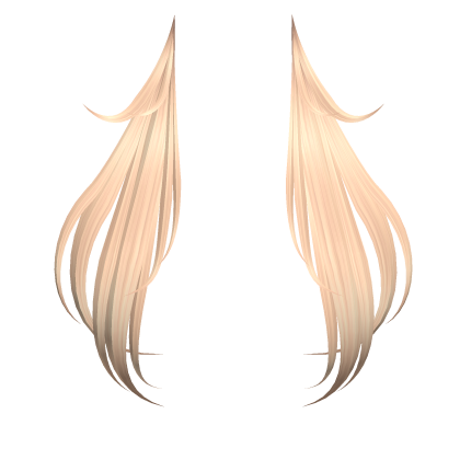 Mega Low Pigtails Extension In Blonde Roblox