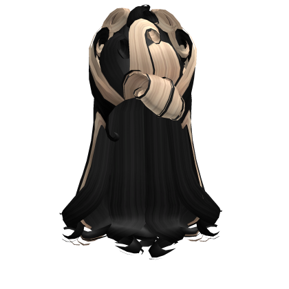 Rococo Beehive In Black Blonde Roblox