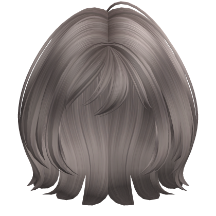 Short Fluffy Cute Soft Bob Ash Blonde Roblox