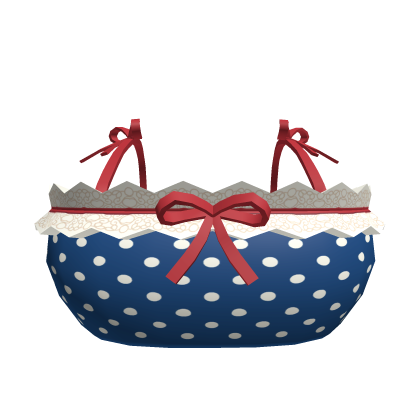 Chibi Doll Vintage Bikini Blue Top Roblox