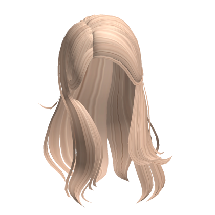 Soft Layered Side Part Blonde Roblox