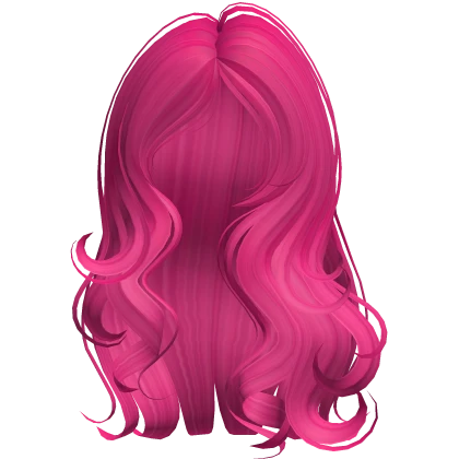 Wispy Gorgeous Girly Loose Waves Hair Hot Pink Roblox Item Rolimon S