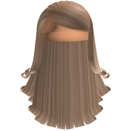 Blonde Heart Swoop With Flipped Ends Roblox