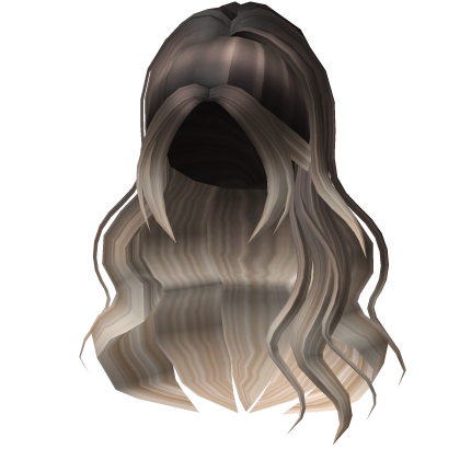 Wavy Princess Ponytail In Brown And Blonde Ombre Roblox