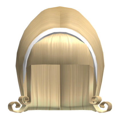 60s Iconic Flipped Ends Cheveux Avec Bangs En Blonde Roblox