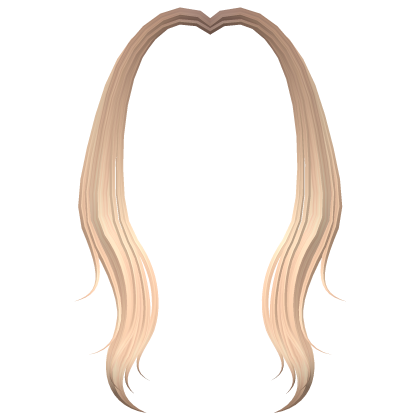Framed Bangs In Blonde Roblox