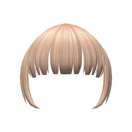 Cute Full Bangs Blonde Roblox Item Rolimon S